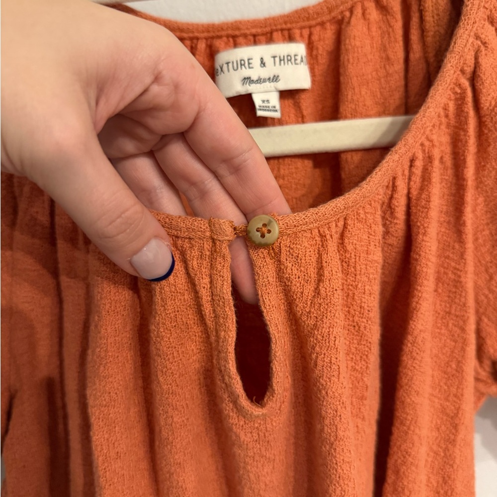 Madewell Retexture & Thread Top - Picture 7 of 8